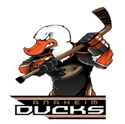 Наклейка Anaheim Ducks Mascot