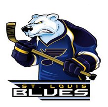 Купить Наклейка St. Louis Blues Mascot
