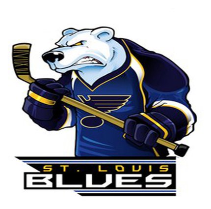 Наклейка St. Louis Blues Mascot