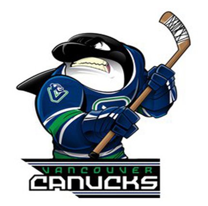 Наклейка Vancouver Canucks Mascot