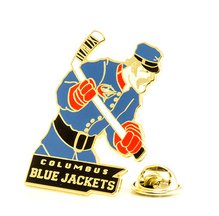 Купить Значок Columbus Blue Jackets Mascot