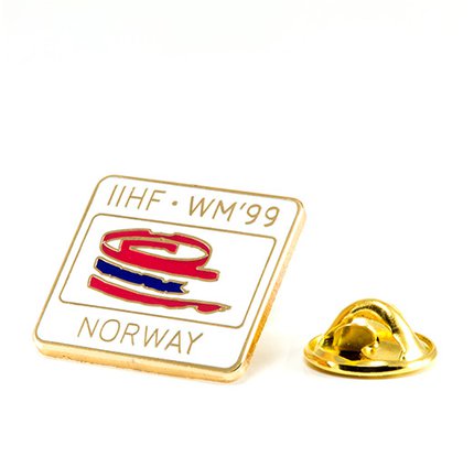 Значок ЧМ 1999 хоккей Норвегия