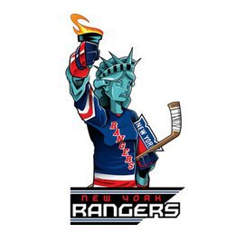 Купить Наклейка New York Rangers Mascot