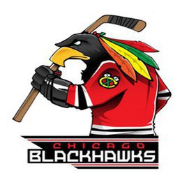 Купить Наклейка  Chicago Blackhawks Mascot