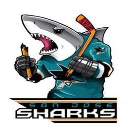 Купить Наклейка San Jose Sharks Mascot