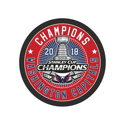 Шайба НХЛ Вашингтон Champions 2018 красная 1-ст.