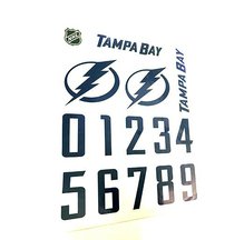 Купить Наклейки на хоккейный шлем Tampa Bay Lightings