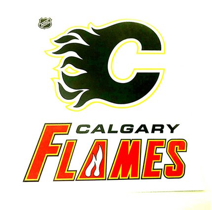 Наклейка Calgary Flames