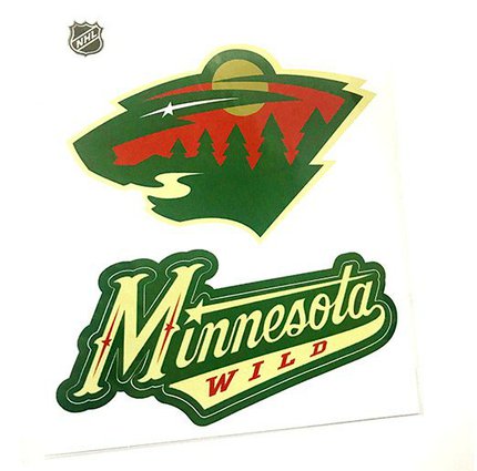Наклейка Minnesota Wild