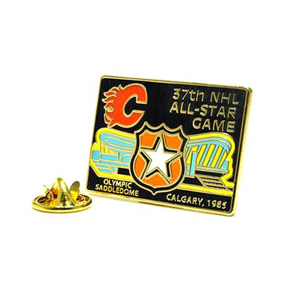 Значок Матч всех Звезд НХЛ № 37 Calgary 1985
