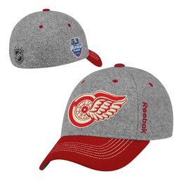 Купить Бейсболка Детройт Reebok Detroit Red Wings 2014 Winter Classic Hat - Gray/Red