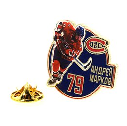 Купить Значок Montreal Canadiens АНДРЕЙ МАРКОВ №79