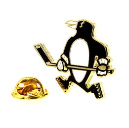 Купить Значок НХЛ Питтсбург Пингвинз Эмблема пингвин