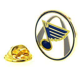 Купить Значок NHL St. Louis "Эмблема круглая"