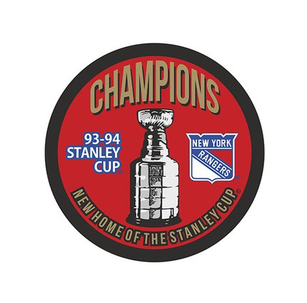 Шайба НХЛ Рейнджерс Champions 1993-94 1-ст.