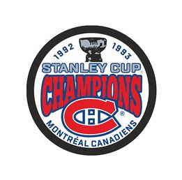 Купить Шайба Montreal Canadiens Stanley Cup Champions 1992-93