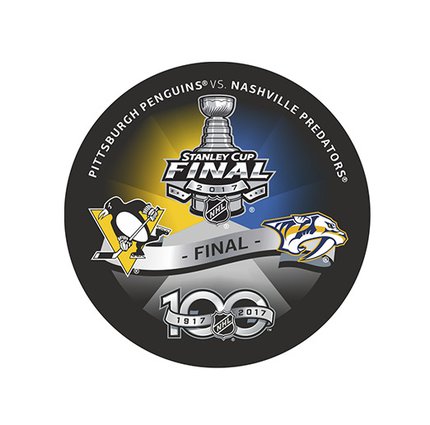 Шайба НХЛ Stanley Cup Final 2017 1-ст.