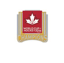 Купить Значок 2016 Canada Hockey WinCraft World Cup of Hockey 2016 Champions Collector Pin
