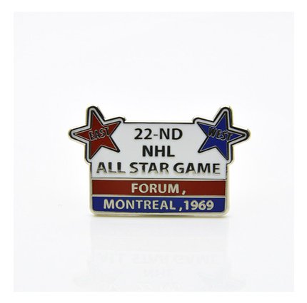Значок Матч Звезд НХЛ №22 Montreal 1969