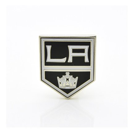 Значок Los Angeles Kings "Эмблема черная"