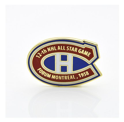 Значок Матч Звезд НХЛ №12 Montreal 1958