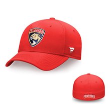 Купить Бейсболка Florida Panthers Fanatics Branded Red Elevated Speed Stretch Fit III Flex Hat