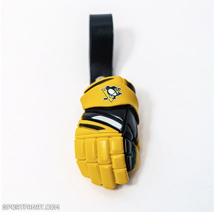 Брелок-крага хоккейная Pittsburgh Penguins