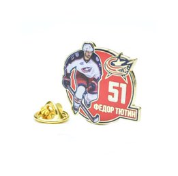 Купить Значок НХЛ ЗВЕЗДА NHL Тютин №51