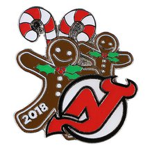 Купить Значок New Jersey Devils Christmas Pin of the Month