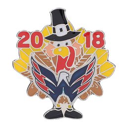 Купить Значок Washington Capitals 2018 Thanksgiving Collectible Pin