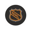 Шайба НХЛ Логотип рыжий 1-ст.