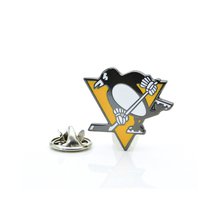 Купить Значок НХЛ Питтсбург Пингвинз Эмблема треугольник
