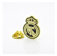 Купить Значок ФК Реал Мадрид Испания эмблема золотая