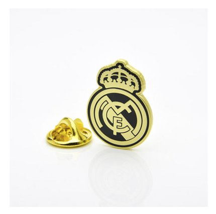 Значок ФК Реал Мадрид Испания эмблема золотая