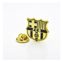 Купить Значок ФК Барселона Испания эмблема золотая