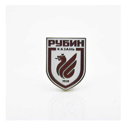 Значок ФК Рубин эмблема нью белая