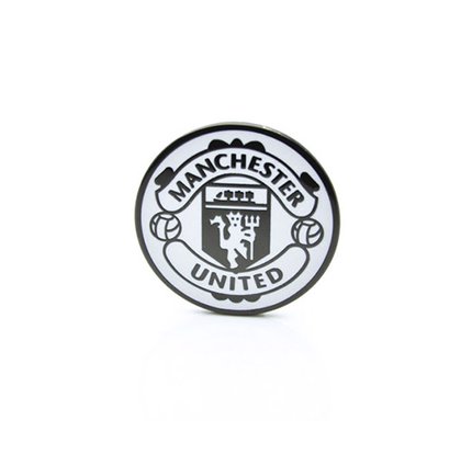 Значок ФК Манчестер Юнайтед Англия эмблема нью монохром
