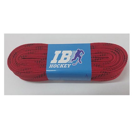 Шнурки для коньков с пропиткой красные IB 274 см