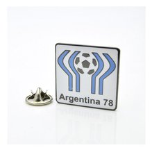 Купить Значок чемпионат мира по футболу 1978 (Аргентина) эмблема белая