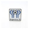 Значок чемпионат мира по футболу 1978 (Аргентина) эмблема белая