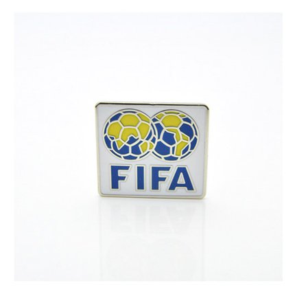 Значок ФИФА эмблема белая