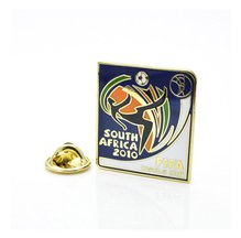Купить Значок чемпионат мира по футболу 2010 (ЮАР) эмблема синяя