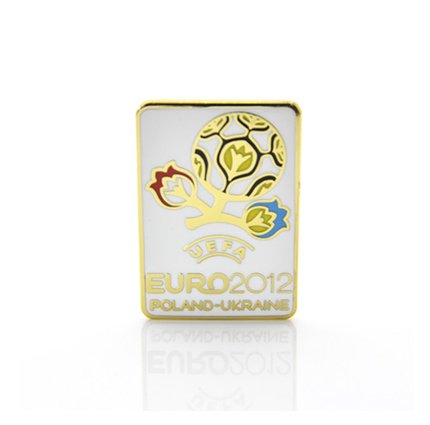 Значок чемпионат Европы по футболу 2012 (Польша-Ураина) эмблема