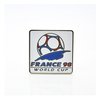 Значок чемпионат мира по футболу 1998 (Франция) эмблема белая