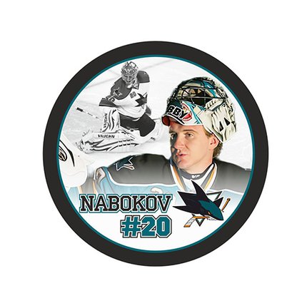 Шайба Игрок НХЛ NABOKOV №20 Сан-Хосе