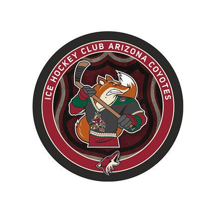 Шайба НХЛ Mascot 2022 Аризона 1-ст.