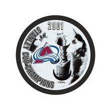 Купить Шайба Colorado Avalanche Stanley Cup Champions 2001
