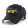 Бейсболка Golden State Warriors 47 2022 NBA Finals Champions MVP Adjustable Hat - Black