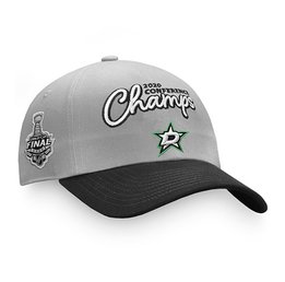 Купить Бейсболка Даллас Dallas Stars Fanatics Branded Gray/Black 2020 Western Conference Champions