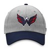 Бейсболка Вашингтон Washington Capitals Fanatics Branded Gray/Navy Snapback Hat